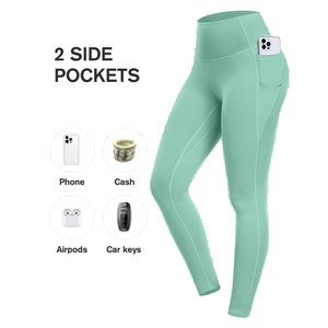 Nice Perfect Relaxed Slim Fit Legging <b>For</b> Women's Side Pocket Comfortable Durable Fit Long Lasting Reinforced Stitching Leggings - Product Image 6