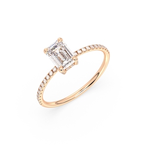 แหวนแต่งงานเพชร HPHT CVD คุณภาพสูงจาก REYES Luxury Design พร้อมใบรับรอง IGI ทองคำแท้ 14K สำหรับเธอ - Product Image 1