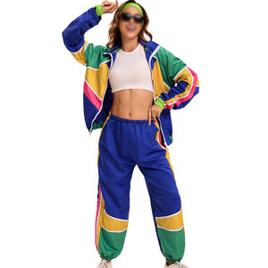 Wholesale Price Lightweight Reversible Winter Streetwear Tracksuit Hooded Drawstring <b>Jacket</b> Jogger Set Athletic Sportswear - Product Image 6
