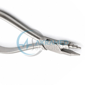 Alicates de Ortodoncia para Jóvenes Odontólogos, Instrumento de Ortodoncia de Acero Inoxidable para Doblar Alambres Protésicos, Manual CE - Product Image 4