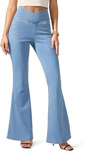 Workwear Denim Carpenter Painters Mechanic Jeans Utility Pocket <b>Boot</b> Cut Knee Length Vintage Mid Waist - Product Image 2