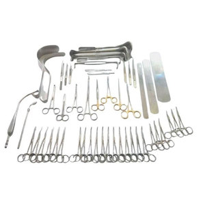 Kit d'instruments chirurgicaux de laparotomie de base de qualité supérieure allemande pour chirurgie abdominale, finition dorée, acier inoxydable, CE ISO - Product Image 5