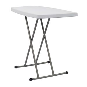 Table de jardin en plastique blanche, relevable, 76*50*70.5cm, remplacement pour 59374361 - Product Image 3