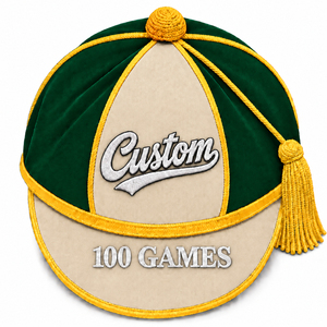 Casquette d'honneur personnalisée, Casquette de rugby à 6 panneaux personnalisée, Casquette de cérémonie d'honneur, Coiffe de reconnaissance commémorative personnalisée, 100 Jeux - Product Image 4