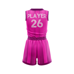 Uniformes de basket-ball personnalisés pour femmes avec logo personnalisé, nom et numéro du joueur, maillot et short sublimés - Product Image 5