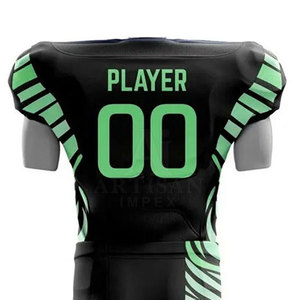 Uniforme de Fútbol Americano de Color Sólido, Uniforme de Fútbol Americano de Secado Rápido Hecho a Medida - Product Image 4