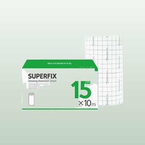 Vendajes deportivos protectores Superfix 15cm x 10m, rollo de vendaje adhesivo no tejido, cinta médica, vendajes médicos - Product Image 3