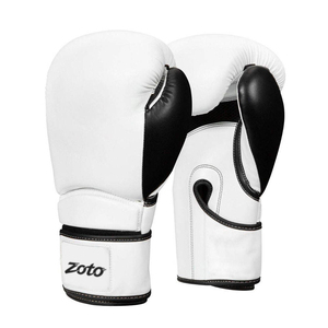 Guantes de Boxeo ZOTO con Cierre de Velcro, Soporte para Muñeca de Rápida Colocación, Guantes de Entrenamiento y Sparring, Proveedor Mayorista - Product Image 1