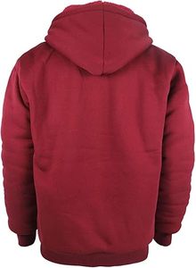 Sweat à capuche polaire pour homme Yasumond, 100 % coton, écologique, coupe oversize, chaud, pour l'automne - Product Image 2