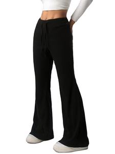 <b>Plus</b> <b>Size</b> <b>Plus</b> <b>Size</b> Casual Comfortable Soft High Elasticity Low Waist Long Pants Wide Leg Sweatpants Bangladesh manufactures - Product Image 6