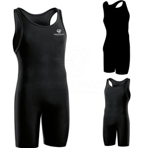 Uniforme da wrestling personalizzata <span class=keywords><strong>di</strong></span> alta qualità con finitura liscia per allenamento e gare <span class=keywords><strong>di</strong></span> wrestling - Product Image 3