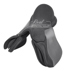 Selle de cheval en cuir anglais de bonne qualité avec couleur personnalisée à des accessoires de cheval à prix abordable - Product Image 1