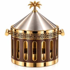 Luxury Stainless Steel Hotpot Chafing Dish <b>Food</b> <b>Warmer</b> Catering <b>Buffet</b> <b>Server</b> Pot Casserole Set For Hotel Restaurant Wholesale - Product Image 1