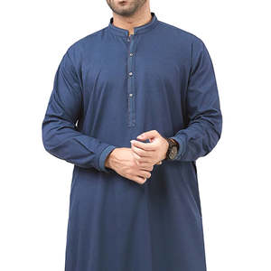 Venta al por Mayor de Fábrica: Kurta/Kurti Reversible de Algodón para Hombre, Estilo Casual Pakistaní Musulmán, a la Moda 2025 2026 - Product Image 6