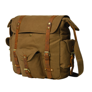 Mochila de Cuero Genuino para Hombre, Diseño Nuevo, de Alta Calidad, Moderna, Gran Capacidad, Estilo Simple, Cierre de Cremallera, Poliéster - Product Image 3