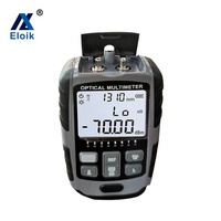 ELOIK NOUVELLE conception ALK-502 Série mini compteur/Poignée mètre/mètre De Poche avec OPM + VFL + RJ45 Câble Testeur + LED lumière