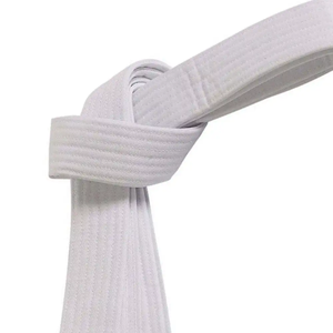 Ceintures de karaté imprimées OEM, unisexe, en polyester/coton respirant, pour adultes, arts martiaux, sans couture, taille personnalisée, vente en gros – Meilleures ventes - Product Image 2