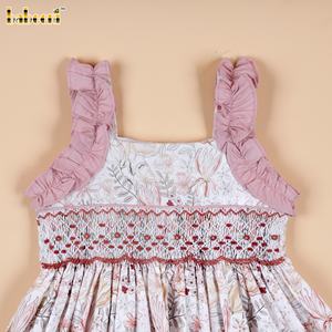 DR4531 – Vestido Floral con Volantes y Detalles Fruncidos - Product Image 2