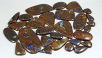 Opale Boulder naturelle en forme de mélange de pierres précieuses Cabochon d'opale Boulder pierre précieuse en vrac pour la fabrication de bijoux cadeau d'approvisionnement pour elle