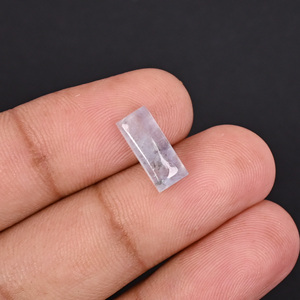 อะความารีนธรรมชาติ 2.6 กะรัต รูปทรงสี่เหลี่ยมผืนผ้า ขนาด 12x5 มม. พลอยหลวม - Product Image 2