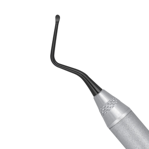 Curette chirurgicale Lucas noire 84, 2 mm, en acier inoxydable, curette osseuse dentaire, instrument de chirurgie orale, outil réutilisable - Product Image 4