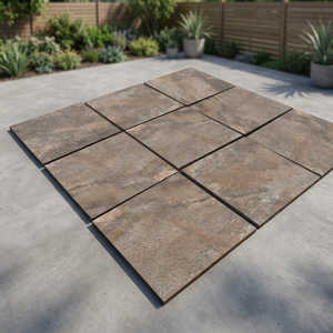 Travertine-pavimentador de porcelana de cuerpo completo para exteriores, piedra Natural rugosa, antideslizante, baldosas de suelo pesado, 2cm, R11 - Product Image 3