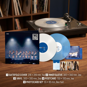 Artículos 100% auténticos garantizados. ](TWICE) - [ESTO ES PARA] EL FINAL DE LA GIRA MUNDIAL en SEOUL - EN DIRECTO (Versión especial LP) k-pop - Product Image 5