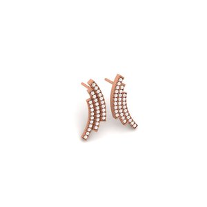 Clous d'oreilles en zircon taille prisme élite, plaqué or, argent pur 925, sélection de bijoux chics pour femme, grand cadeau, mode soirée - Product Image 3