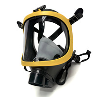 Masque de sécurité intégral tactique anti-gaz toxique et nucléaire type MF14 Nbc pour ammoniac, avec filtre, tuyau de 50 m, pochette et sac de transport