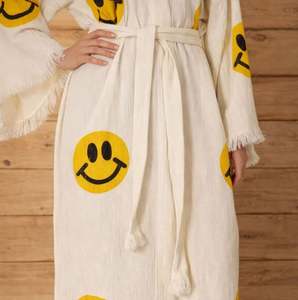 Kimono Holgado 2026 para Mujer Musulmana, Vestido Kaftán de Manga Larga, el Mejor Vestido de Todos los Tiempos, Nuevo Vestido Blanco Bordado, Ropa Femenina - Product Image 5