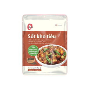 Sauce au porc braisé aux grains de poivre 50g - O'food Marinade et assaisonnement prêts à l'emploi pour la cuisson des ragoûts - Product Image 2