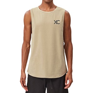 Camiseta sin Mangas de Gimnasio 100% Algodón con Logotipo Personalizado, Camiseta Deportiva Informal para Hombre, Talla Grande, Lisa, con Logotipo Impreso - Product Image 5
