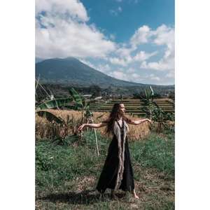 Flecos hechos a mano, estilo tribal bohemio, maxi, teñido anudado, bordado, estampado, estampado en bloques. Tipos de tela que ofrecemos: todos los tipos de personalización. - Product Image 5