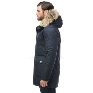 Veste parka imperméable à capuche pour homme, hiver, fermeture éclair intégrale, manches longues, randonnée en plein air, camping, doublure en polaire, veste de voyage - Product Image 5