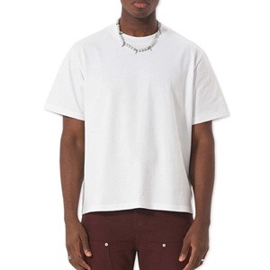 Camiseta Oversize de Alta Calidad para Hombre, Logotipo Personalizado, Marca Privada, Ropa Masculina, Camiseta de Alta Calidad para Hombre al por Mayor - Product Image 1