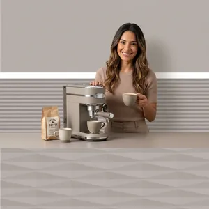 Carrelage mural en céramique blanc brillant de luxe 300x600, durable, antidérapant, résistant à l'usure, finition minimaliste pour salle de bain commerciale haut de gamme - Product Image 3