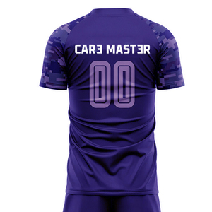 ชุดฟุตบอลแบบกำหนดเอง ชุดยูนิฟอร์มดีไซน์ใหม่ เสื้อฟุตบอลชายราคาถูก แห้งเร็ว ชุดเสื้อฟุตบอลโพลีเอสเตอร์ - Product Image 6