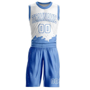 Conjunto de Camiseta de Baloncesto Sublimada Personalizada, Transpirable, Unisex, para Adultos, con Nombre y Número del Equipo Impresos, Camiseta sin Mangas - Product Image 4