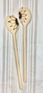 Forest Touch Handmade Wooden Spoon Wooden <b>Salad</b> Servers Set Natural Wood Dishwasher Safe Eco Friendly <b>Salad</b> <b>Tools</b> Set - Product Image 6