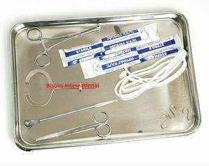 BISONS - Kit de Instrumentos Quirúrgicos Manuales Reutilizables de Acero Inoxidable de Alta Calidad con Certificación CE para Uso Hospitalario/Clínico - Product Image 1