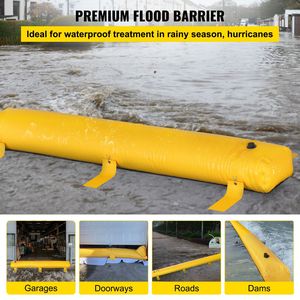 Sacchi Anti-Alluvione Riutilizzabili in PVC, 7,3 m x 3,7 m, Leggeri, Tubi per Deviazione dell'Acqua, Eccellente Effetto Impermeabilizzante - Product Image 1