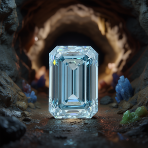 Diamante Suelto Certificado por IGI de 5.04 Quilates VS1 Esmeralda Cultivada Recién Extraída de la Mina - Product Image 3