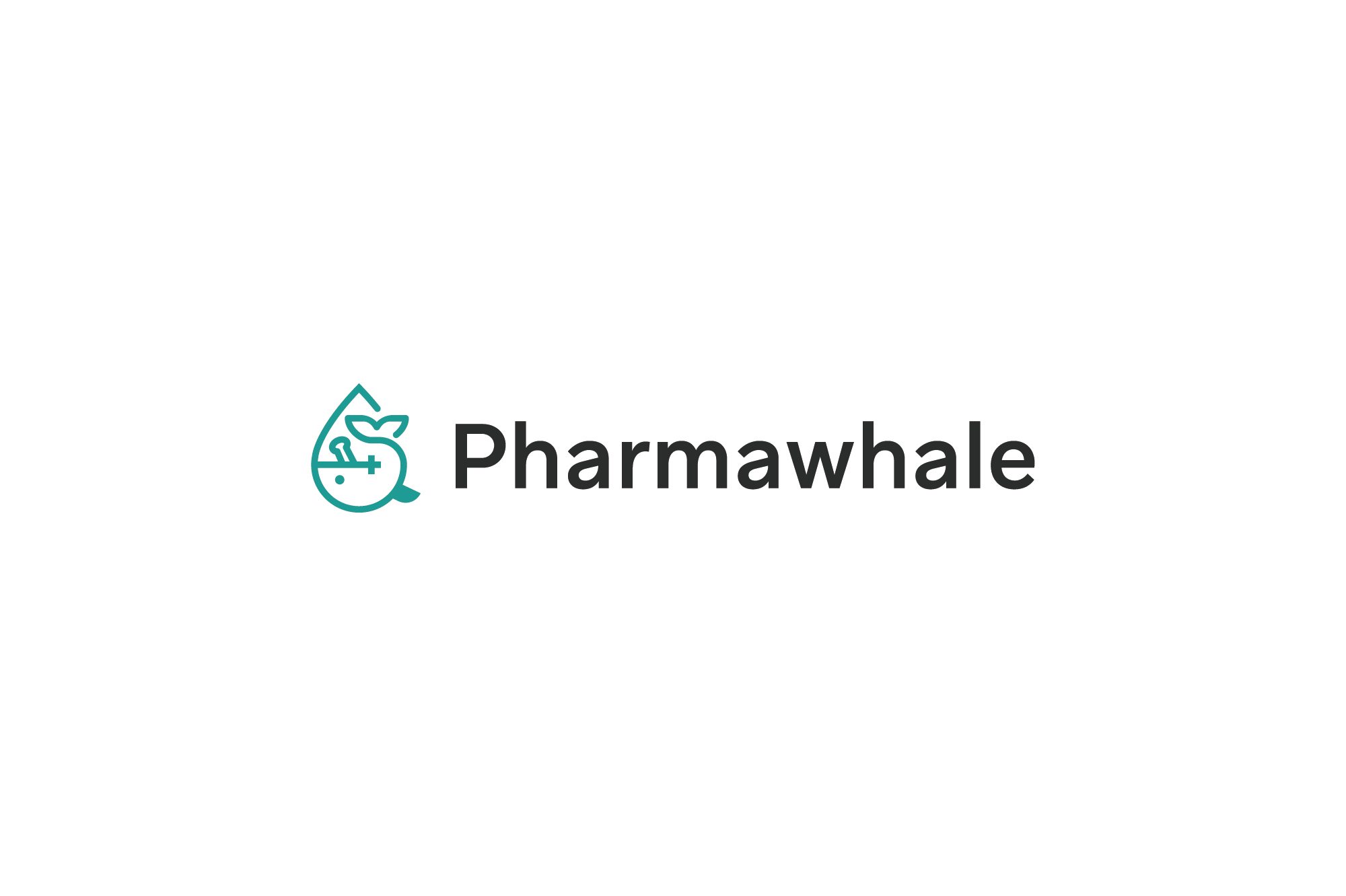 Pharma whale logo
