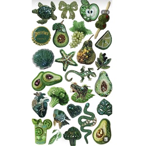 Applique brodée de fleurs perlées faite à la main de qualité supérieure, élégante broderie de papillons en perles de rocaille pour la décoration de vêtements - Product Image 1