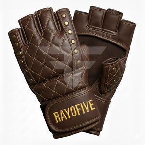 Gants de boxe d'entraînement professionnels en cuir PU, logo personnalisé, gants de compétition personnalisés - Product Image 3