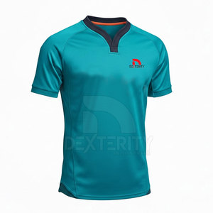 Uniformes de Rugby de Poliéster Transpirables y Cómodos, de Alta Calidad, Manga Corta, Gran Venta a Precio Económico - Product Image 3