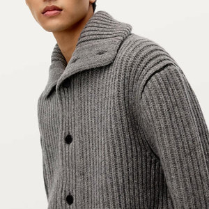 Suéteres Cárdigan Transpirables para Hombre, Nuevo Diseño, Otoño, Última Moda, Estilo Hip Hop, Tejido de Punto, Secado Rápido, Forro Polar, Poliéster - Product Image 5
