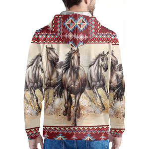 Nouveau survêtement homme personnalisé avec design par sublimation, style mode, noir et blanc - Product Image 3