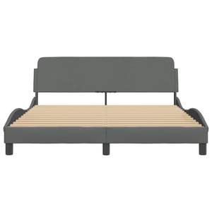 Base de Cama Metálica Gris Oscuro - Product Image 4