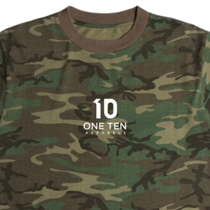 เสื้อยืดคอกลมลายพรางวู้ดแลนด์ ผ้าฝ้าย ยูนิเซ็กซ์ เนื้อนุ่ม ระบายอากาศดี เรียบง่าย สวมใส่สบาย รับสกรีนโลโก้ ใช้เป็นชุดนักเรียนหรือใส่ในชีวิตประจำวัน - Product Image 4